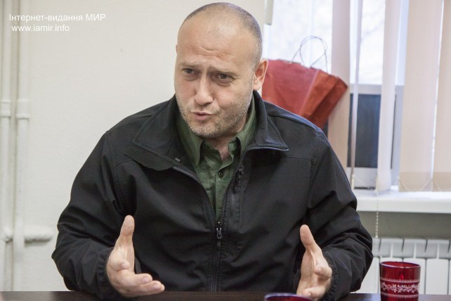 Интервью Дмитрия Яроша украинскому интернет-изданию «МИР»